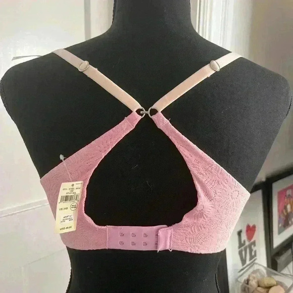 BNWT Pink/ LavenderAerie  Soft, Underwire Bra Size 34B - Picture 7 of 8